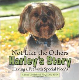 Harleys Story kids book special needs pets